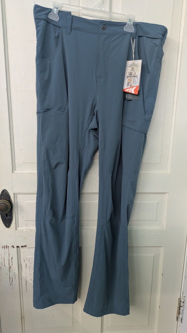 NWT Kastking Fishing Pants Mens 38x34 water repellent UPF 50